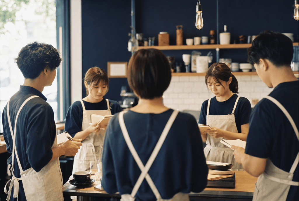 5拠点を展開するサービス業の店舗の様子